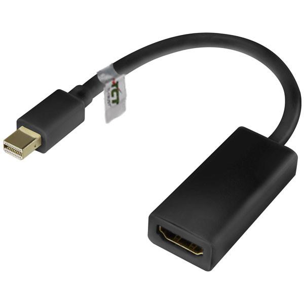 مبدل Mini Display Port به HDMI تی سی تراست مدل TC-MDP2H TC-TRUST TC-MDP2H Mini Display Port To HDMI Converter